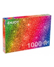 Пъзел Enjoy от 1000 части - Преливаща блестяща дъга -1